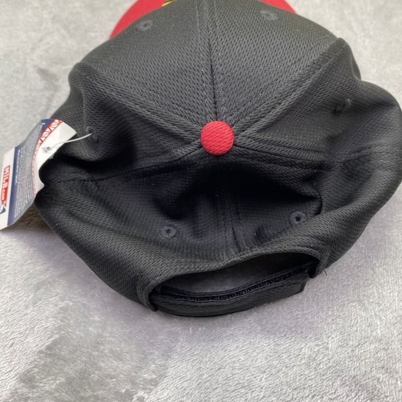 Quad City River Bandits MLB Hat Black Red Mascot Fitted Style Baseball‎ Cap New - Picture 3 of 5